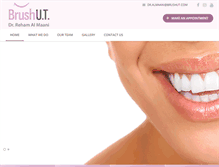 Tablet Screenshot of brushut.com